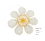 KWIAT ABACA zawieszka MARGARETKA 15 cm