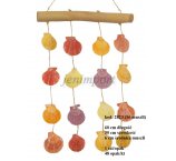 KURTYNA z muszli MUSZLE na bambusie 50 cm 