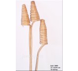 DEKORACJA RATAN SPIRALA  77 CM 