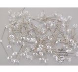 DIAMENTY D-8 MM AKRYL NA SZPILCE 51mm OPAK/100SZT